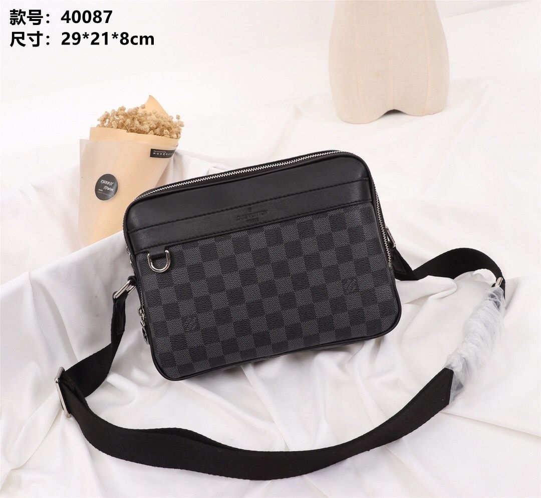 Compra Un Mensajero Del Hombro Del Bolso Del Recorrido Cartero Nuevos  Hombres Del Estilo Cuadrado Maletín De Alta Calidad 022003 Barato | Entrega  Rápida Y Calidad | Es.Dhgate