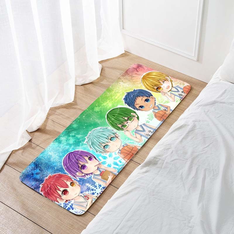 Kuroko No Basuke Kurokos Basketball Kuroko No Basket 120x40cm Floor Mat Carpet Decor Bedroom Doormat Anime Manga 001 24x24 Outdoor Cushion Patio