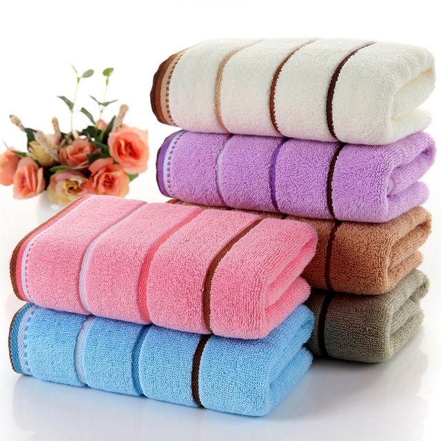 colorful bathroom hand towels