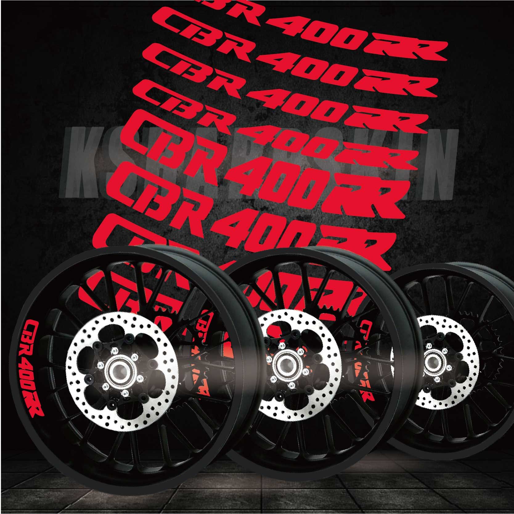 New Tires Cool Modified Motorcycle Stickers Inner Wheel Logo Reflective Personality Rim Decorative Decals For Honda Cbr400rr From Motok 10 04 Dhgate Com