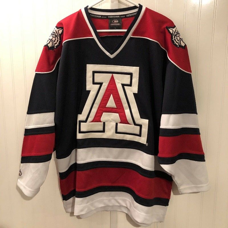 arizona wildcats hockey jersey