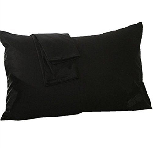 Microfiber Queen Pillow Case Envelope Closure Ultra Soft Wrinkle