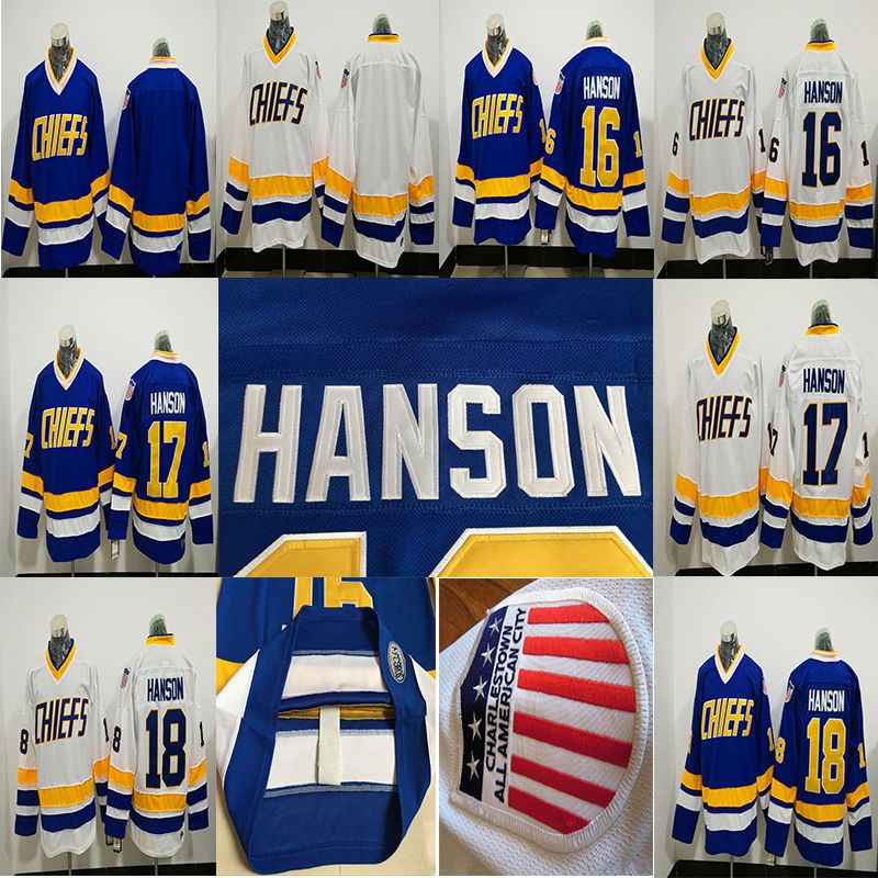 chiefs hockey jersey hanson