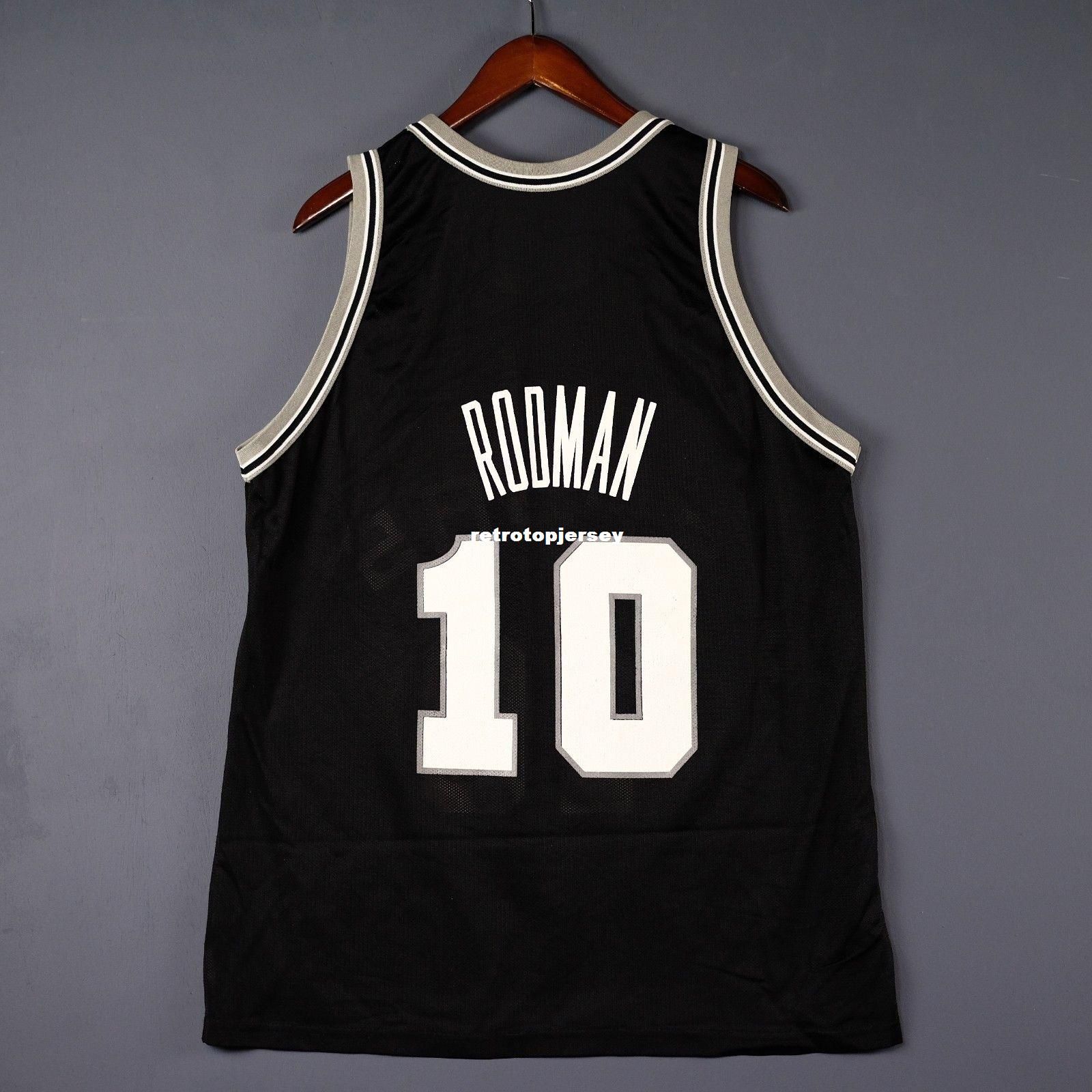 black dennis rodman jersey