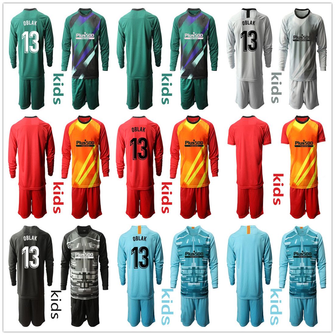 Compre Manga Larga 2019 2020 Kid Adan Juvenil Oblak Jersey De Portero  Fútbol De Niños Establece El Nº 13 Jan Oblak # 1 Adan Kid Boy Portero Niños  Uniforme A 18,53 € Del Fanshomed2 | DHgate.Com