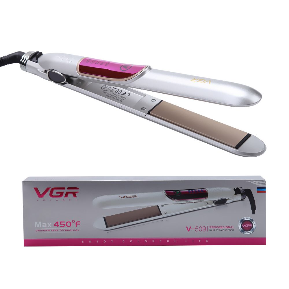 Hair Straightener Flat Iron 2 in 1 Twist Hair Curling & Straightening  Electric Hair Curler Curling Irons Wand