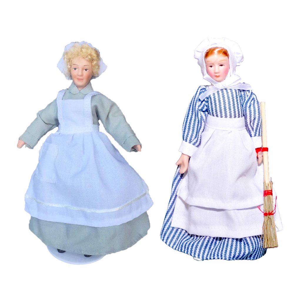 porcelain dollhouse dolls 1 12 scale