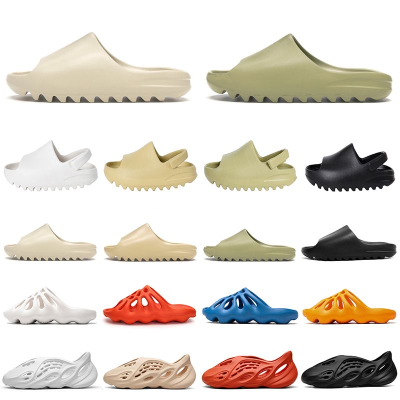 2020 adidas yeezy west slides foam runner 450 hombres mujeres chanclas chanclas sandalias para niños