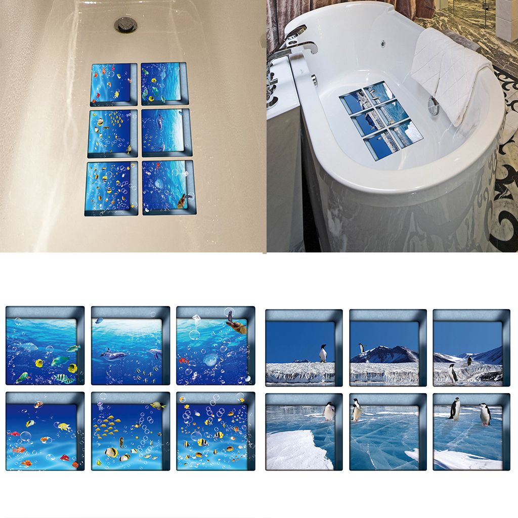 non skid tub decals