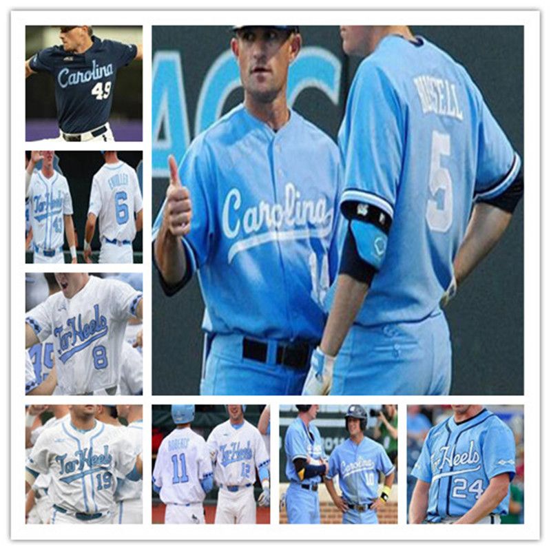 tar heel baseball jersey