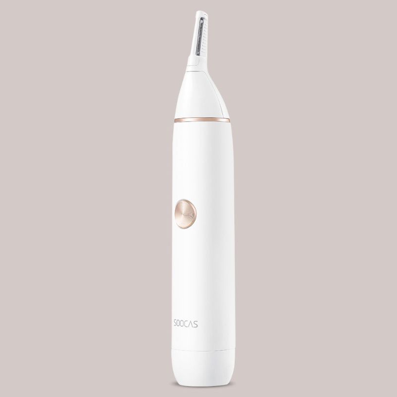 Soocas Nose Hair Trimmer Eyebrow Clipper Sharp Blade Cordless