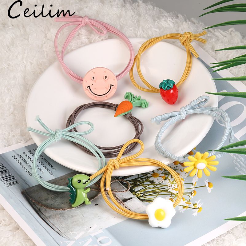 Yolk Cute Korea Hair Rubber Band For Women Kid Children Hair Rope Band High Elasticity Fashion Designs Hair Ties Rope Jewelry Accessories Yolk Cute Korea Hair Rubber Band For Women Kid Children Hair Rope Band High Elasticity Fashion Designs Hair Ties Rope Jewelry Accessories