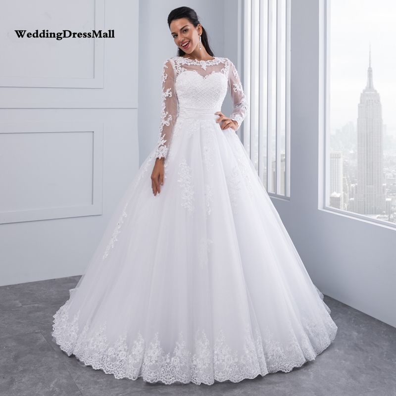 Abito Da Ballo 2 In 1 Abiti Da Sposa 2021 Treno Staccabile Pizzo Appliques  Pearls Abiti Da Sposa Vestido De Novias Vestidos De Noiva Da 108 € | DHgate  Italy