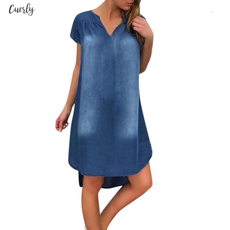 denim beach dress