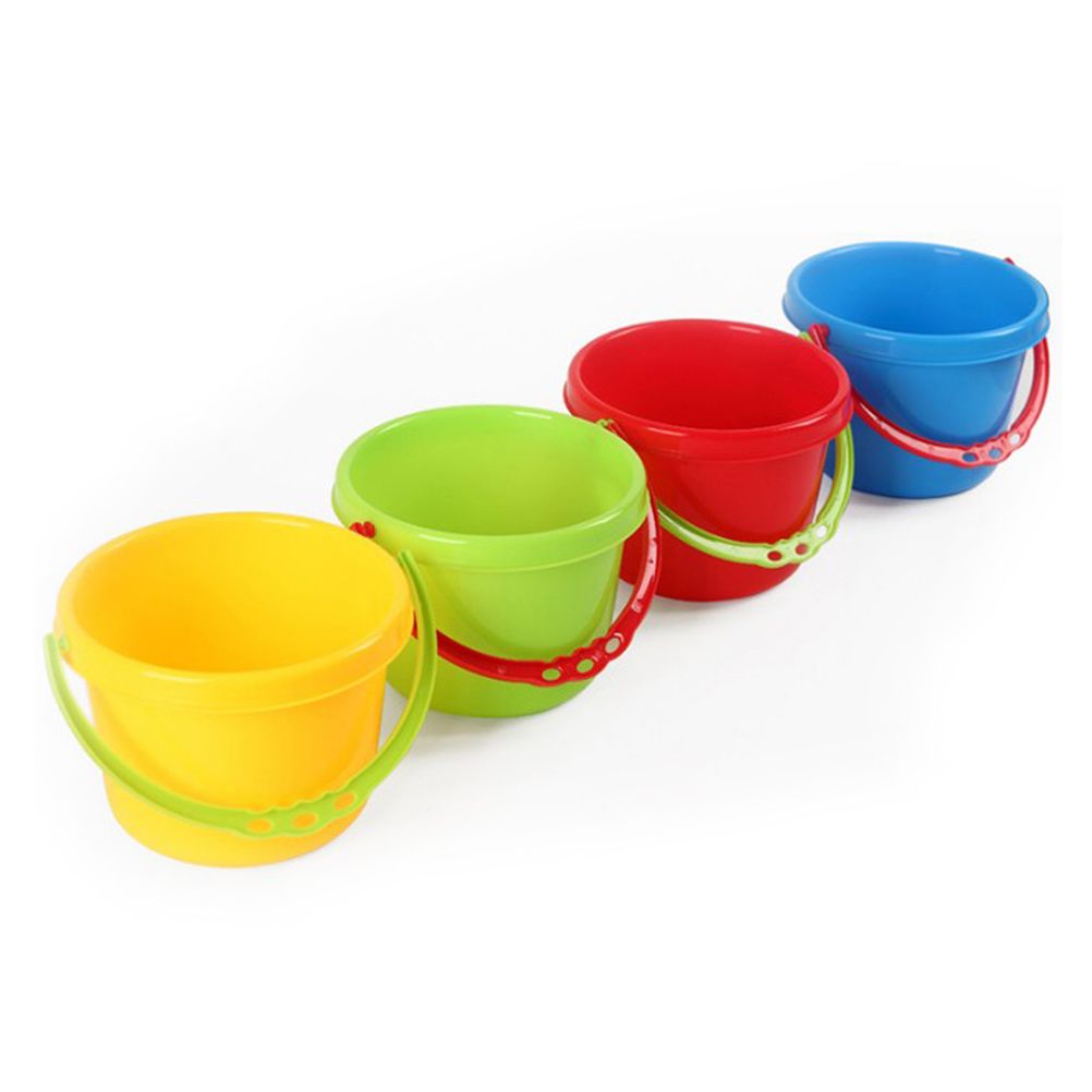 plastic beach buckets