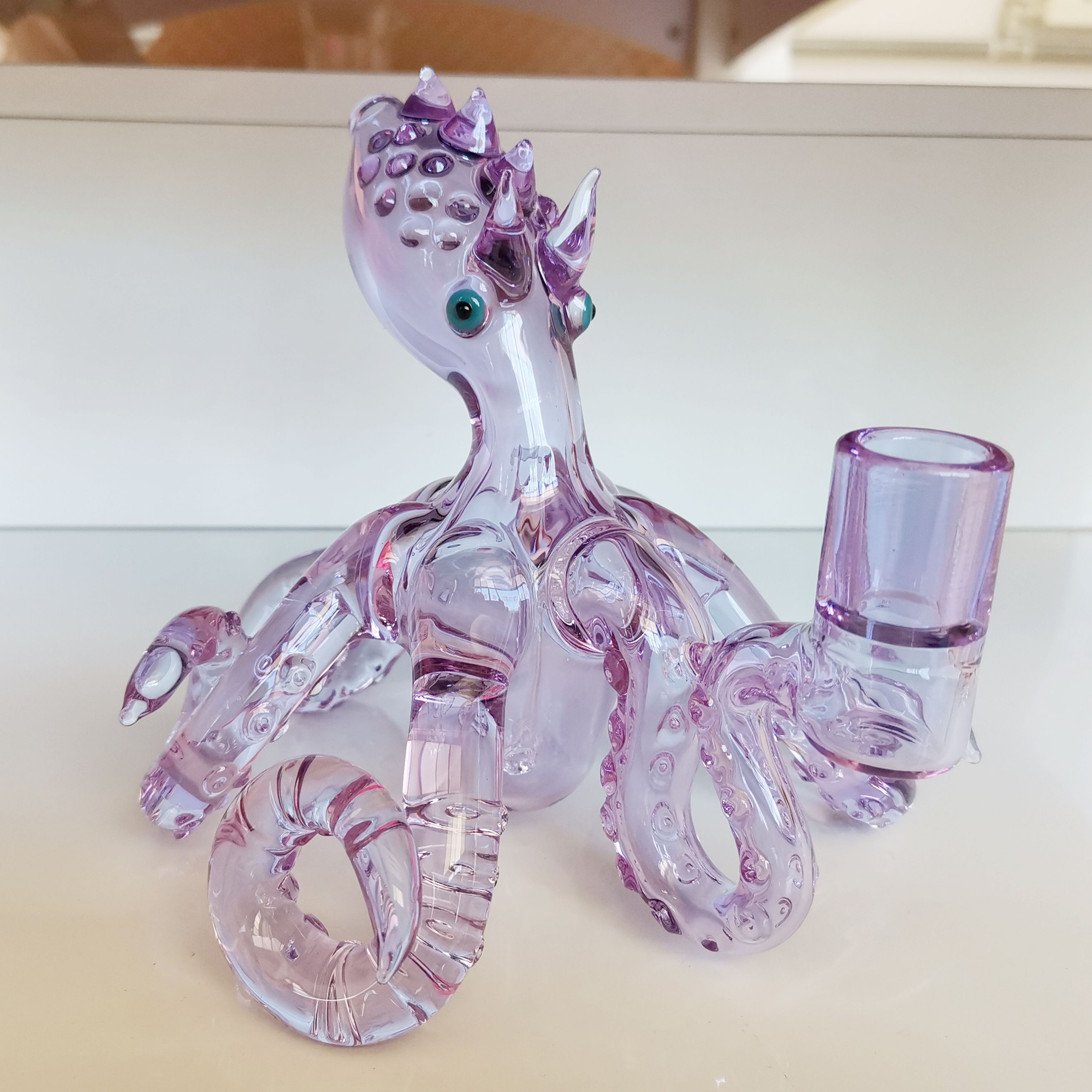2020 Octopus Handmade Bong Glass Bongs Dib Beaker Bubbler Wiht 14.4MM