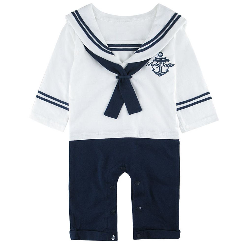 baby sailor romper