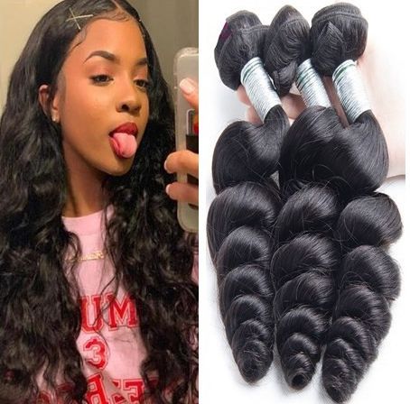 Peruvian Virgin Hair Loose Wave Brazilain Wet And Wavy Hair