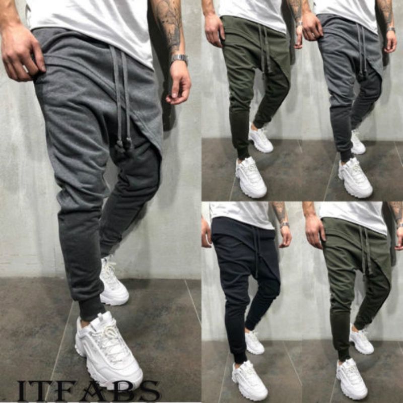 Compra 2019 Más Nuevos Para Hombre Pantalones De Chándal Otoño Invierno  Hombre Gimnasios De Fitness Culturismo Joggers Entrenamiento Pantalones  Hombres Algodón Ocasional Pantalones Lápiz Barato | Entrega Rápida Y  Calidad | Es.Dhgate