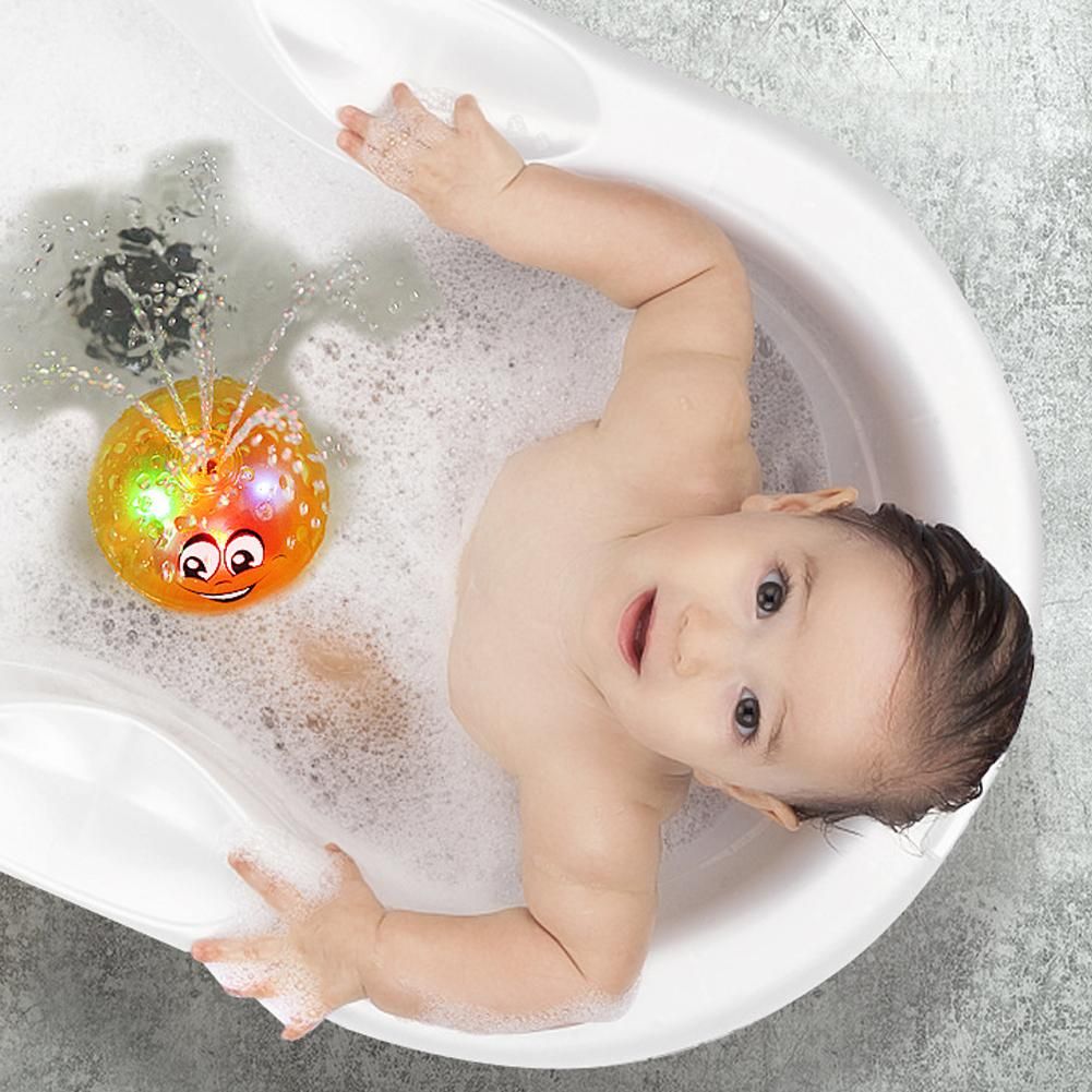 2020 Funny Baby Bath Toys Electric Induction Water Spray Toys For