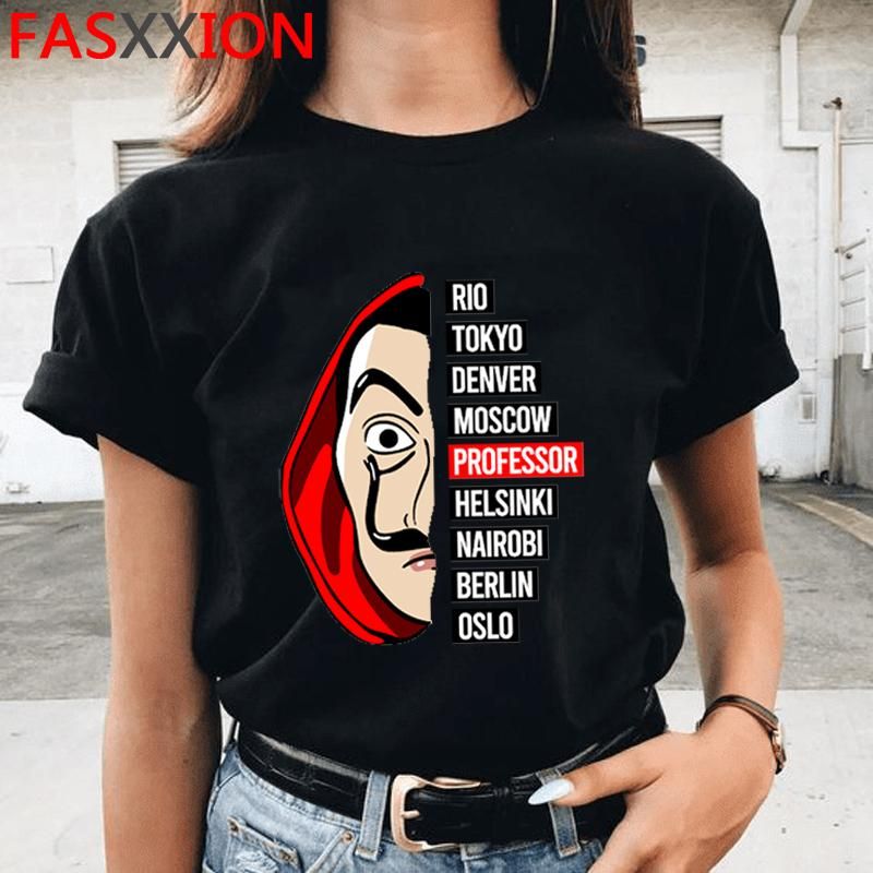 money heist t shirt design
