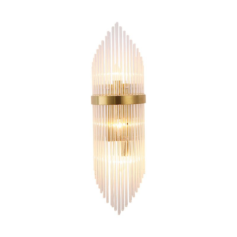 Kreative Golden Luxe Indoor Wall Lampen Wonkamer Kristallen Wandlampe Schlaflampje Led Post Moderne Klassineke Hotel Gangpad Gang Lights
