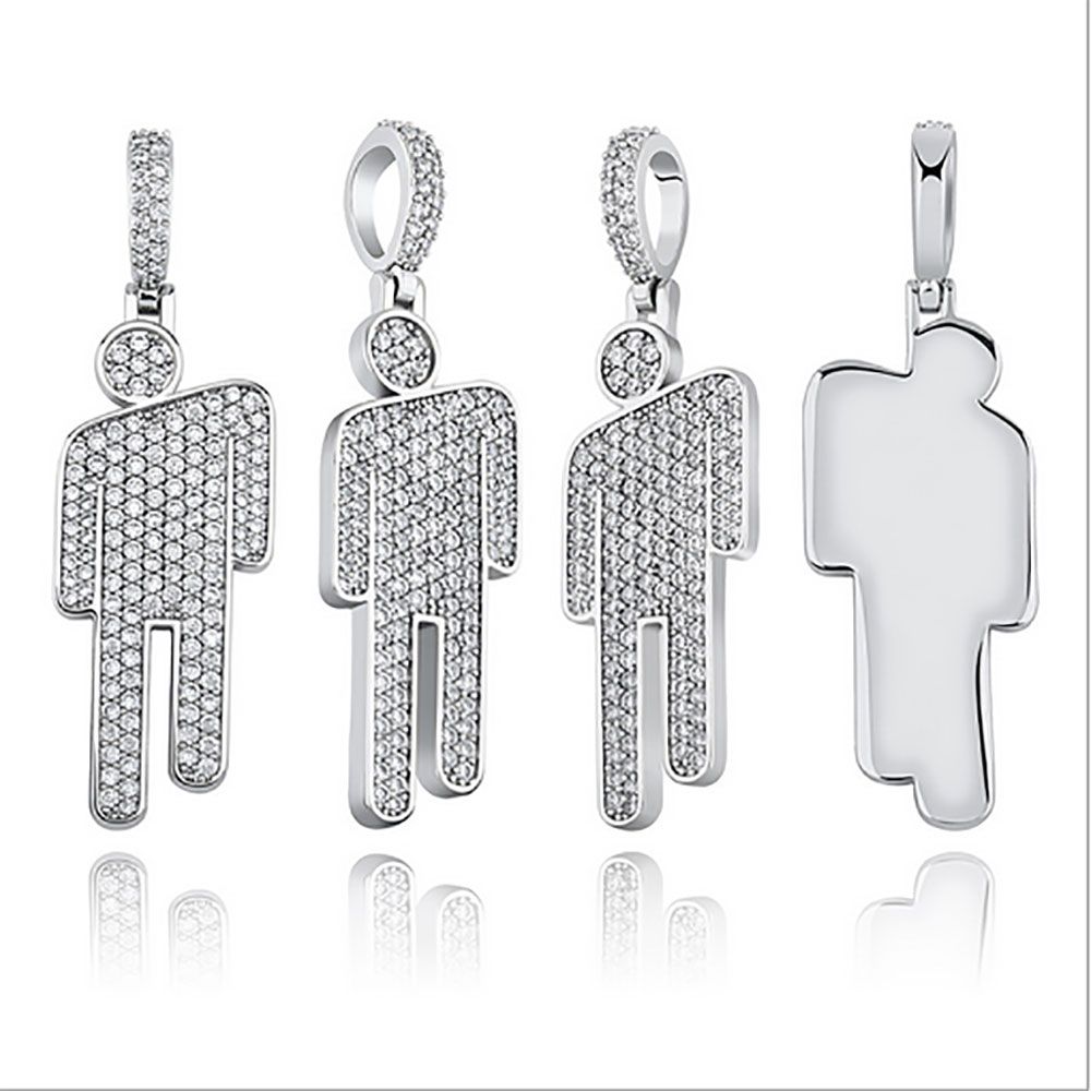 Hip Hop Billie Eilish Blohsh Pendant 