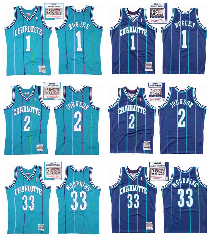 mitchell and ness hornets jersey