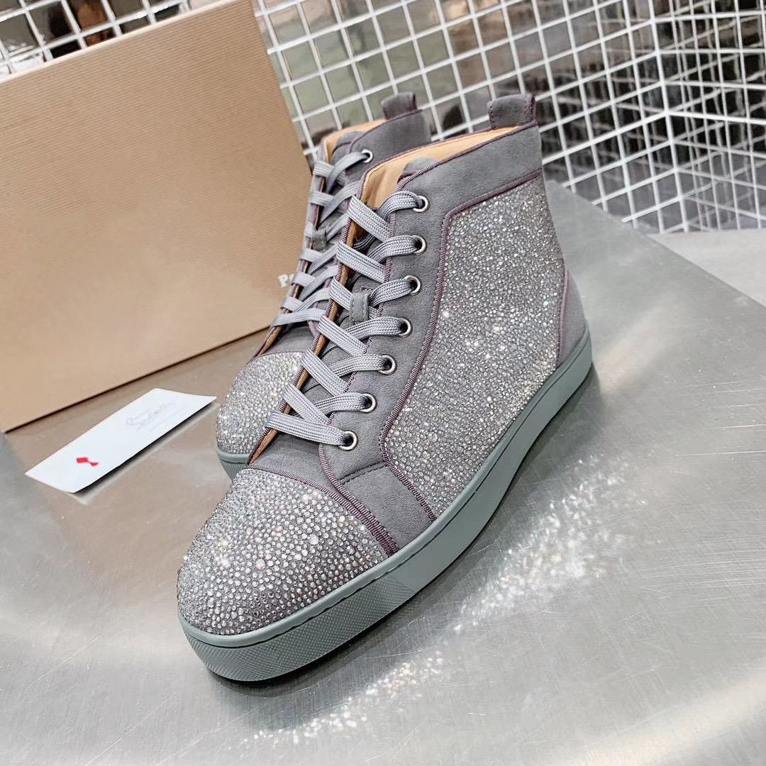 designer rhinestone sneakers