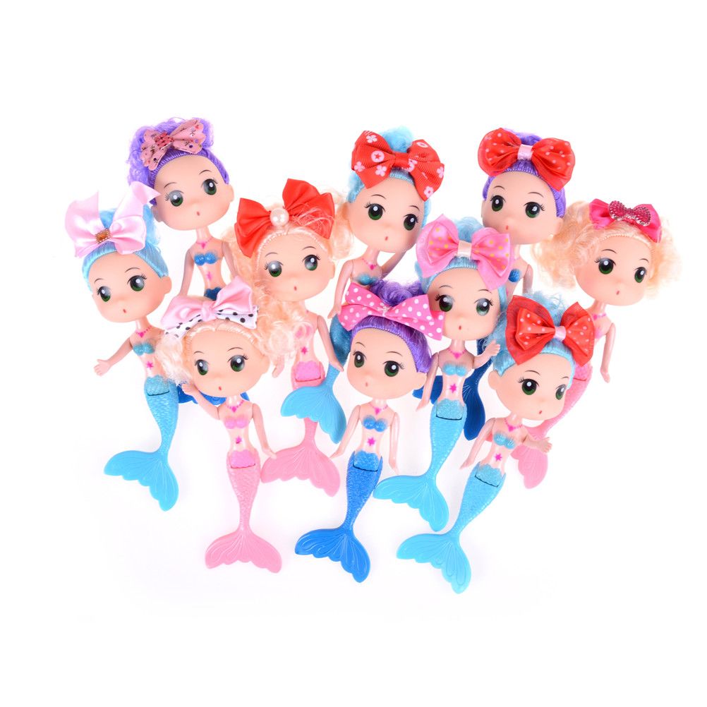 swimming mermaid doll