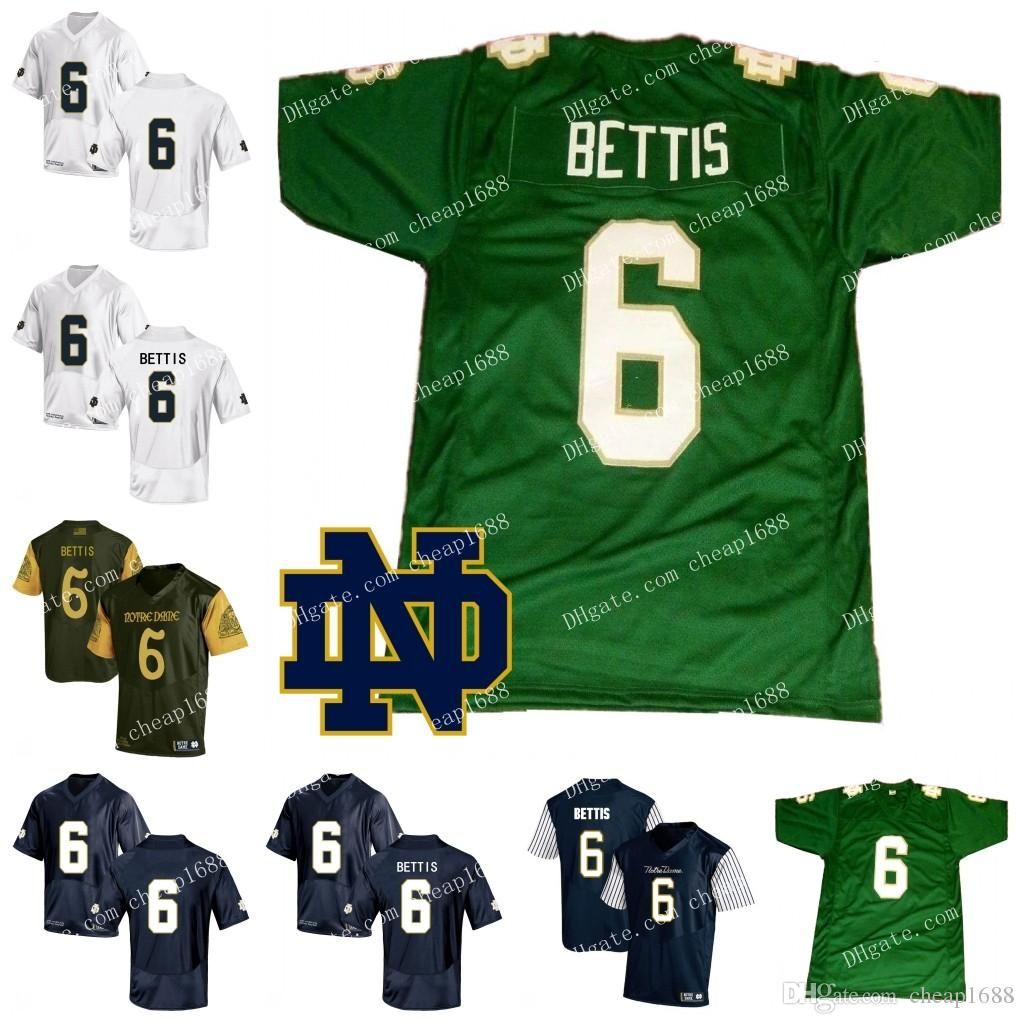 notre dame stitched football jersey