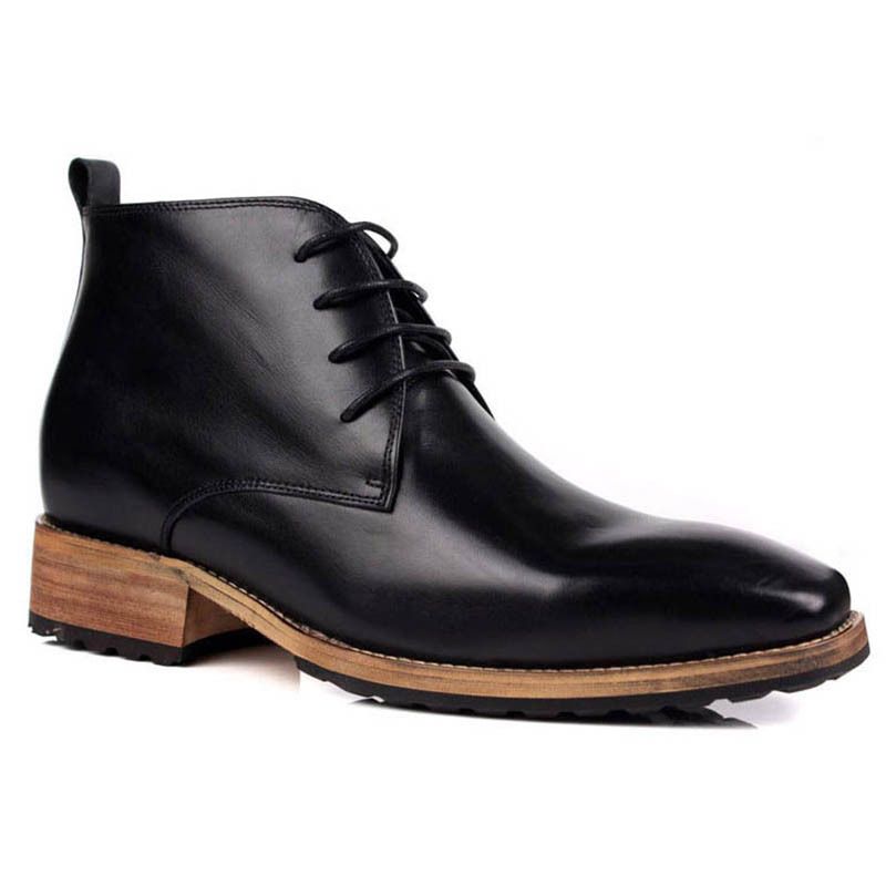 mens shoes with heels inside