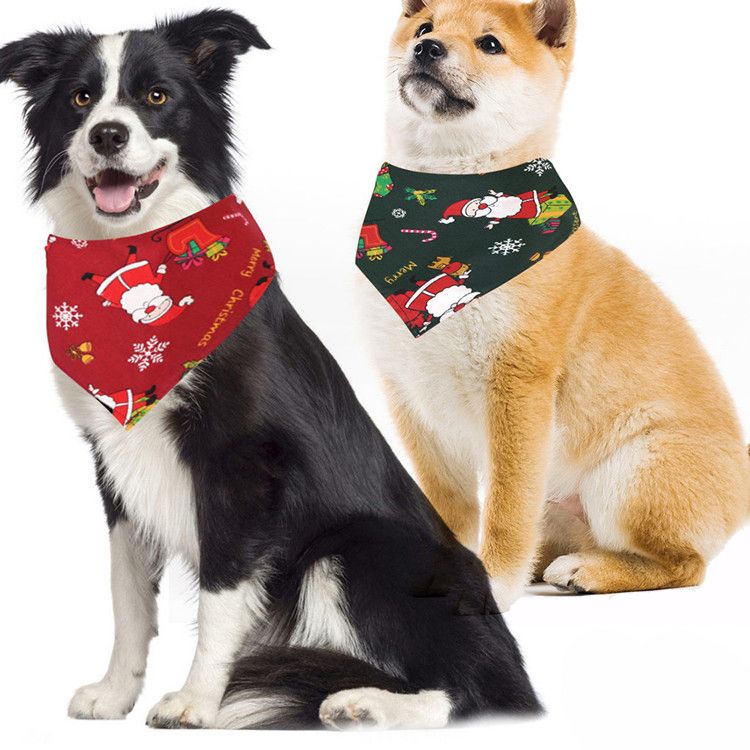 dog neckerchief christmas