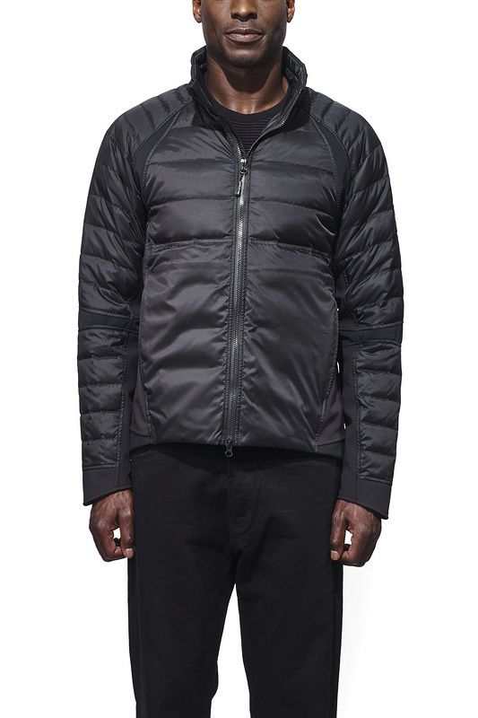 hybridge perren packable down jacket