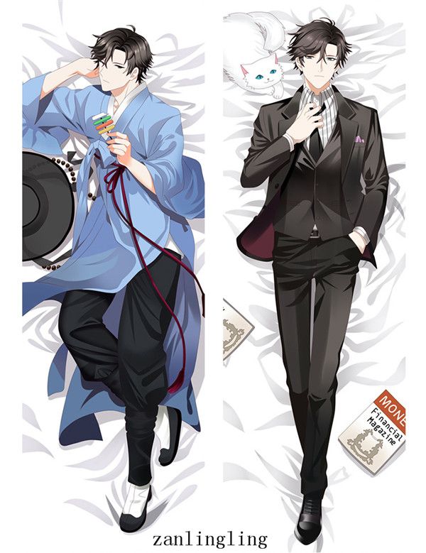 Galgame Mystic Messenger hot anime Characters cool boy Jumin Han & Zen & 707 Dakimakura pillow cover body Pillowcase Galgame Mystic Messenger hot anime Characters cool boy Jumin Han & Zen & 707 Dakimakura pillow cover body Pillowcase