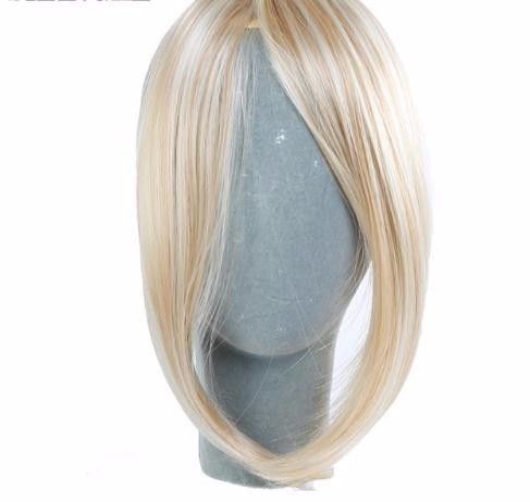 2019 9 Long Bangs Girls Side Bangs Fringe Synthetic Clip In Extensions Blonde Heat Resistant Fake Bangs From Super002 1 43 Dhgate Com