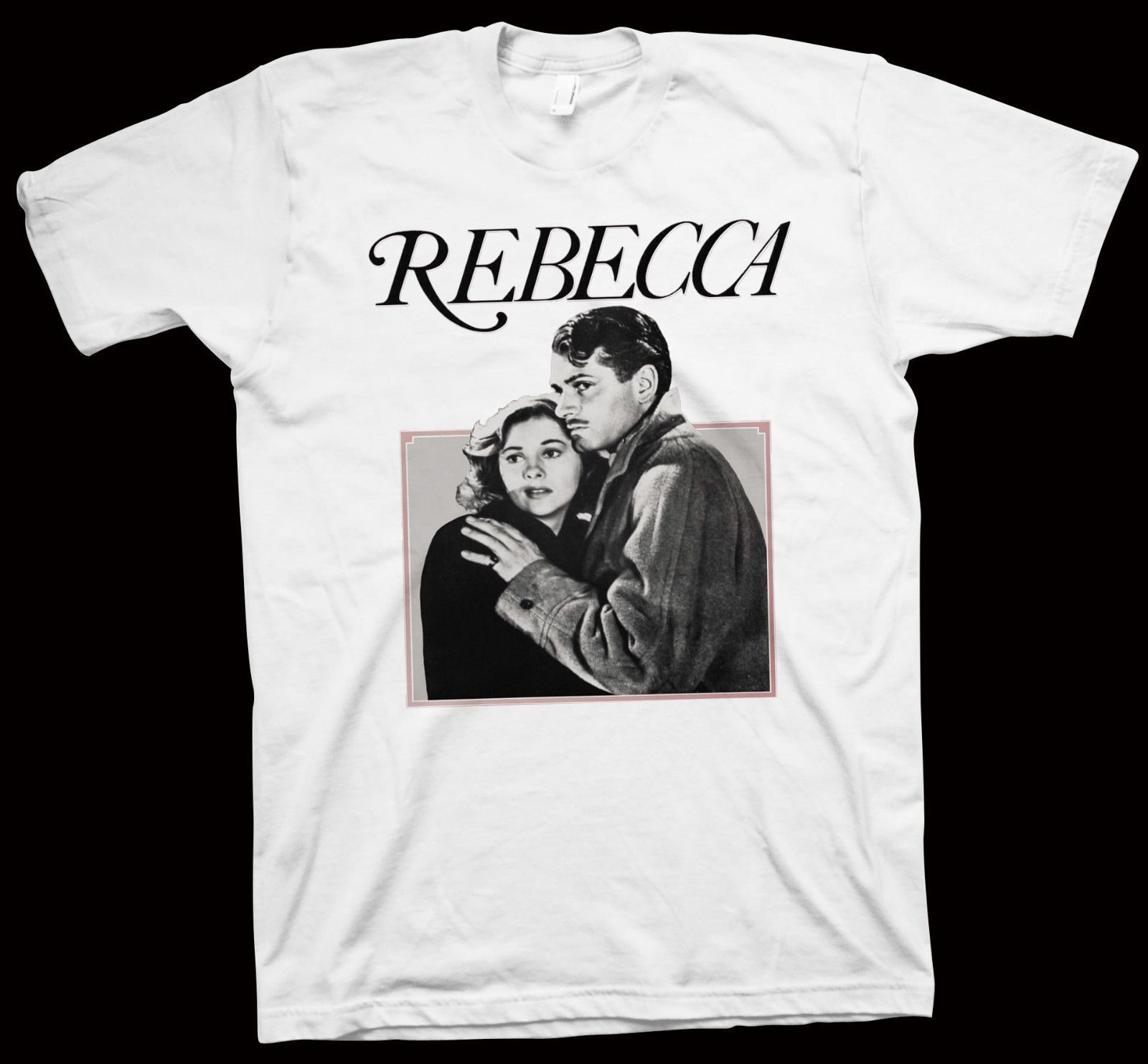 Rebecca T Shirt Alfred Hitchcock Joan Fontaine Laurence Olivier Cinema Film Denim Clothes Camiseta T Shirt From Ninecup 16 24 Dhgate Com