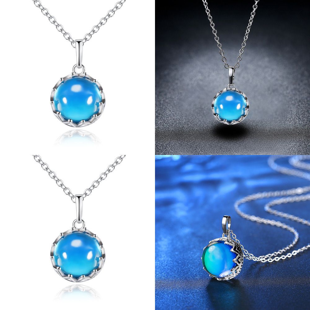 Wholesale Vintage Heart Jewelry Crystal Chain Statement Women Necklace Pendant