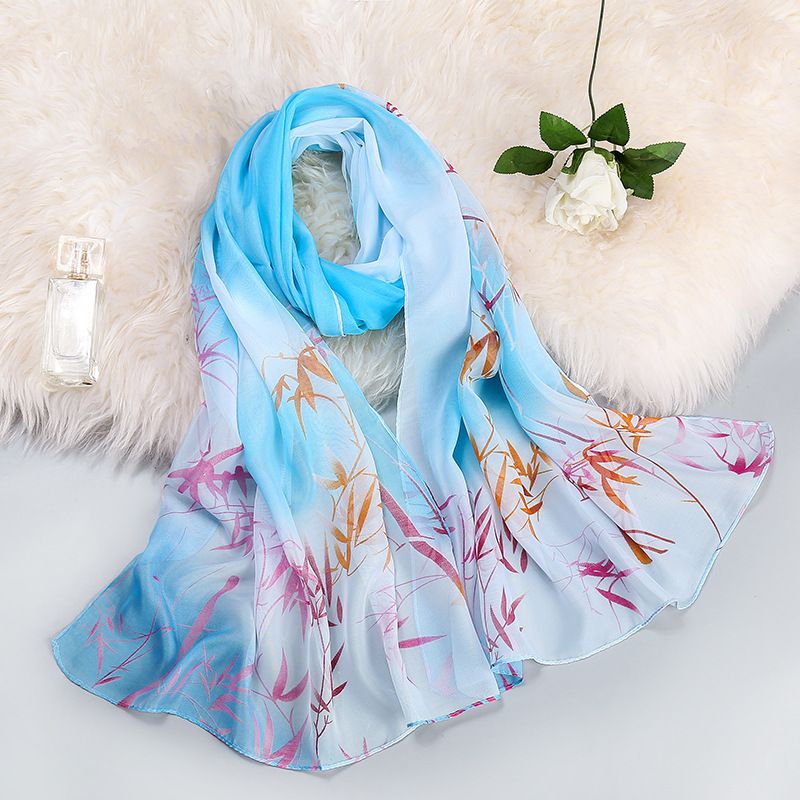 chiffon printed shawl