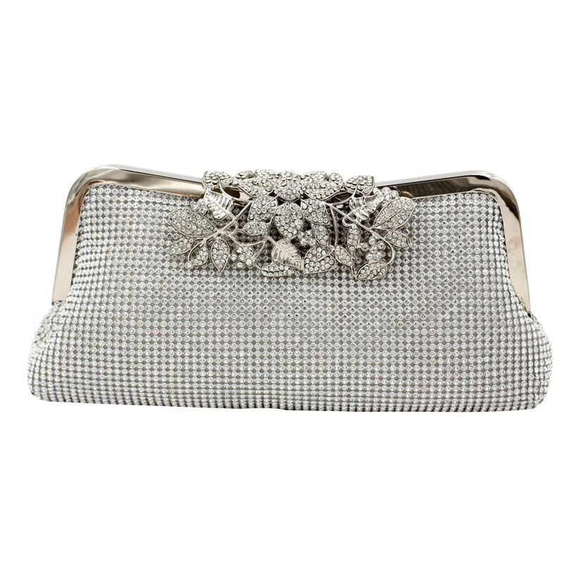 silver grey occasion bags