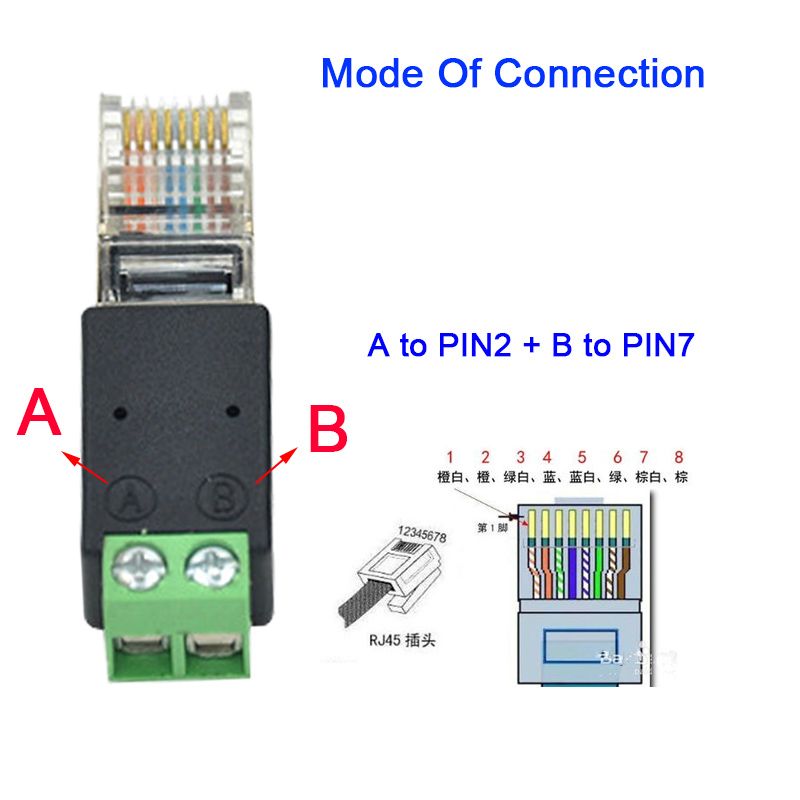 От A до Pin2 B до pin7