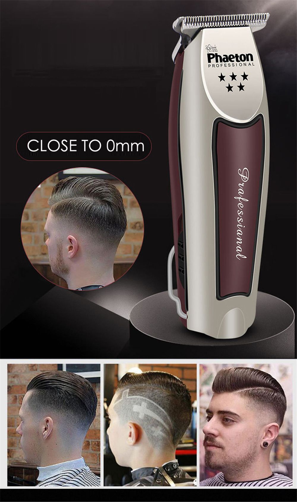 100 240V Professional Hair Clipper Electric Hair Trimmer 0.1mm Hair Cutting Machine For Men Beard Shaver Haircut Clipper From Moveszm, $17.46 | DHgate.Com