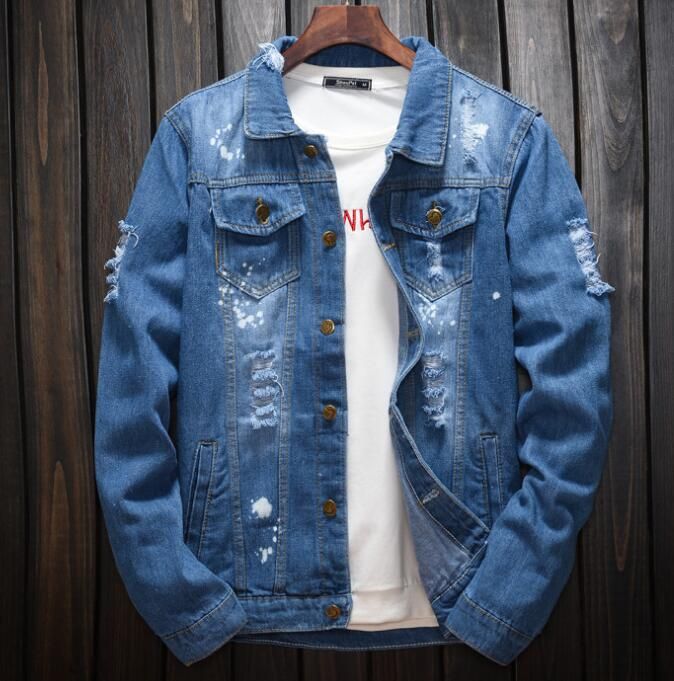 light color denim jacket