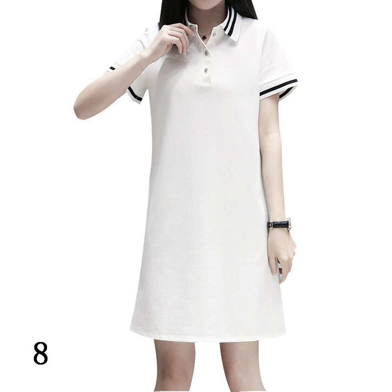women's polo t shirt dress