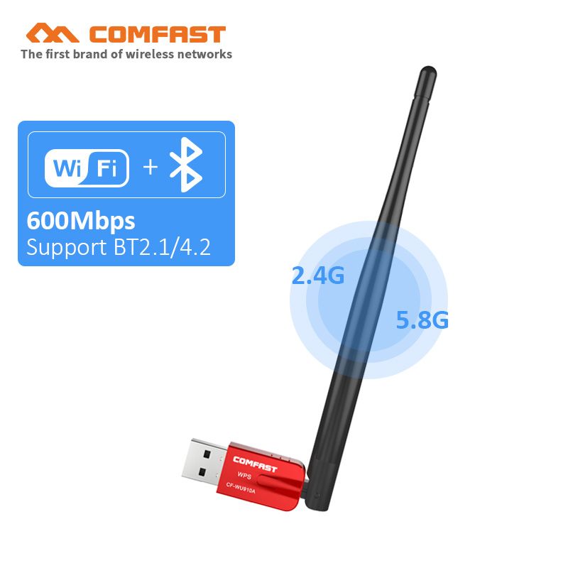600M USB 2.0 Wifi Router Wireless Adapter Network LAN Card w//5dBI Antenna for PC