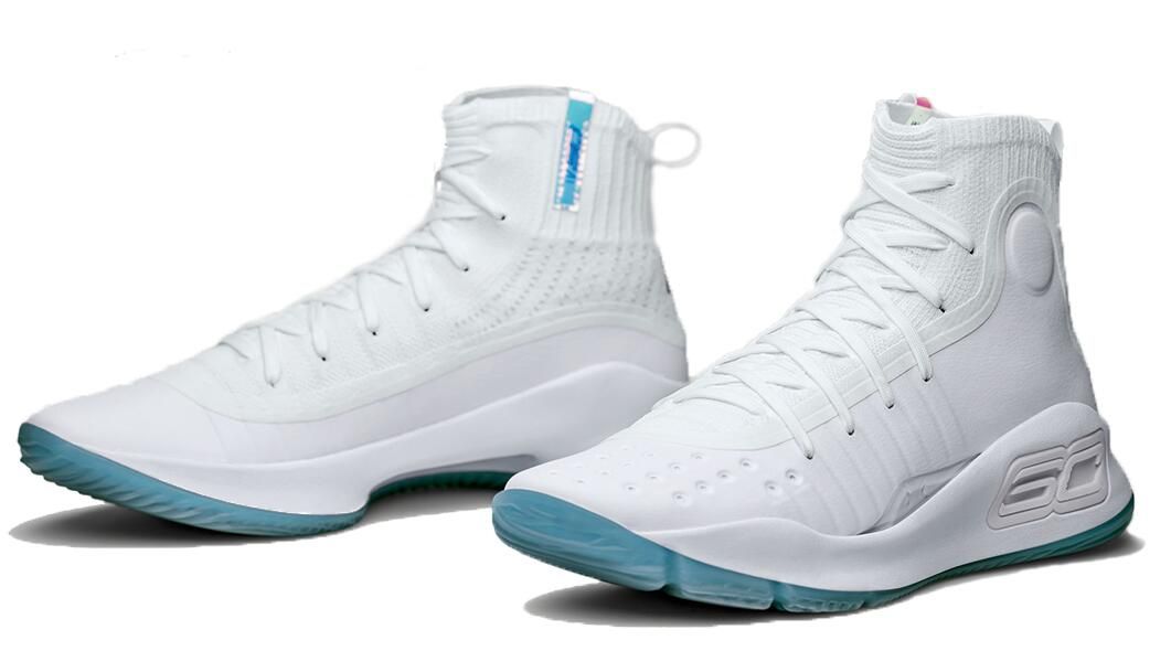 curry 4 basketball shoes white