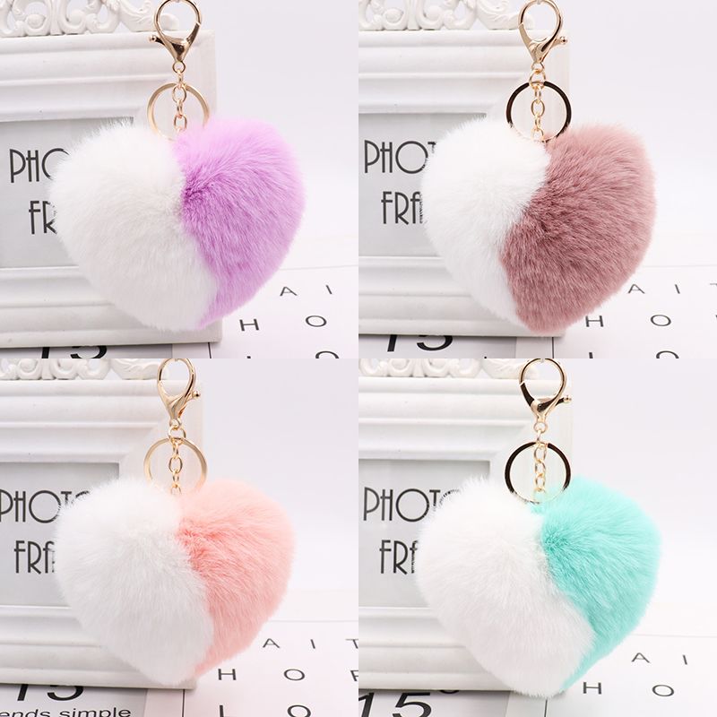 bag pom pom keychain