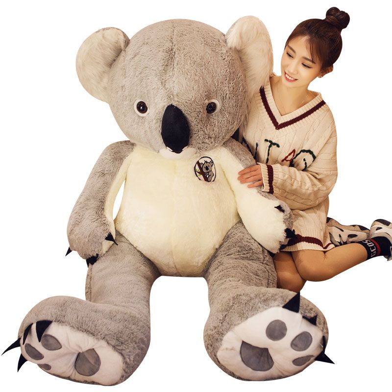 Dorimytrader Giant Animal Koala Big Bear Plush Large Stuffed Cartoon Doll For Kids Play And Lover Gift Available In 35inch 47inch And 55inch Sizes DY61658 From Dorimytrader 55.32 DHgate.Com