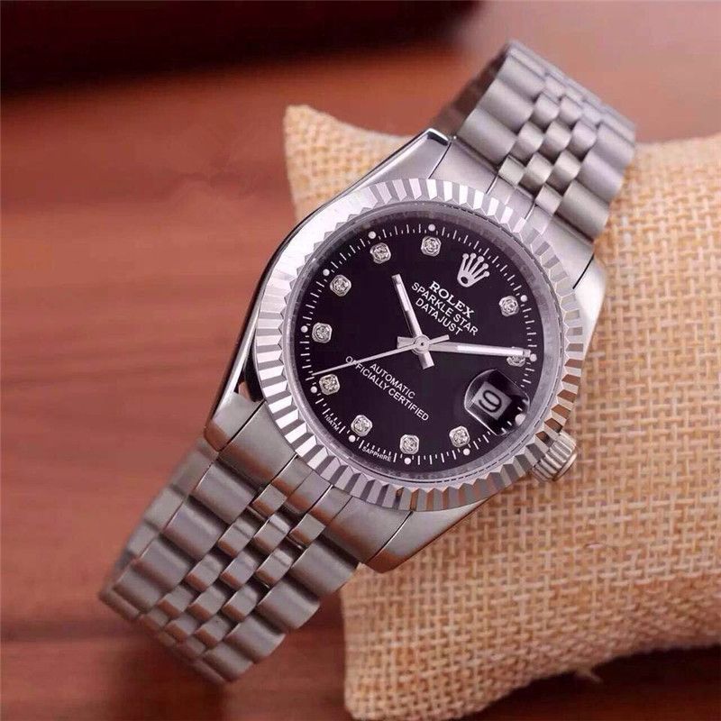 Rolex Star Luxury Mens Watch Stainless 