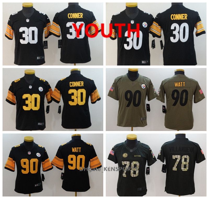 steelers jersey color rush